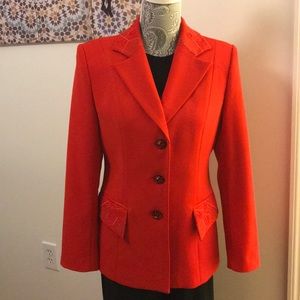 Red jacket